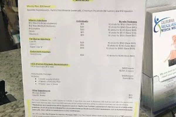 California Medical Weight Loss - clinic photo