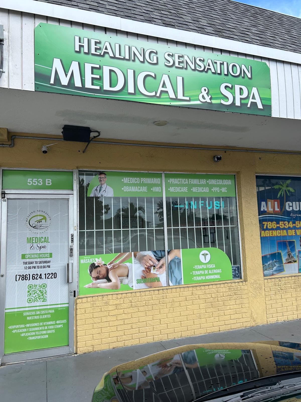 Healing Sensation - clinic photo