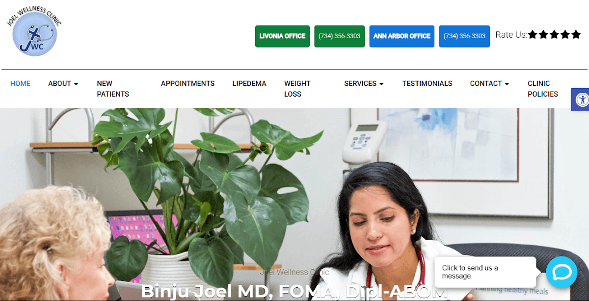 Joel Wellness Clinic: Binju Joel, MD - clinic photo
